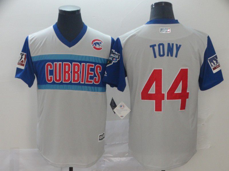 Men Chicago Cubs 44 Tony White Nickname Game 2021 MLB Jerseys
